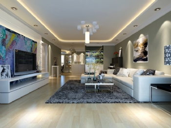 60平米現代風格一居室設計