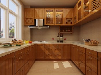 寧波北侖現代廚房裝修圖片